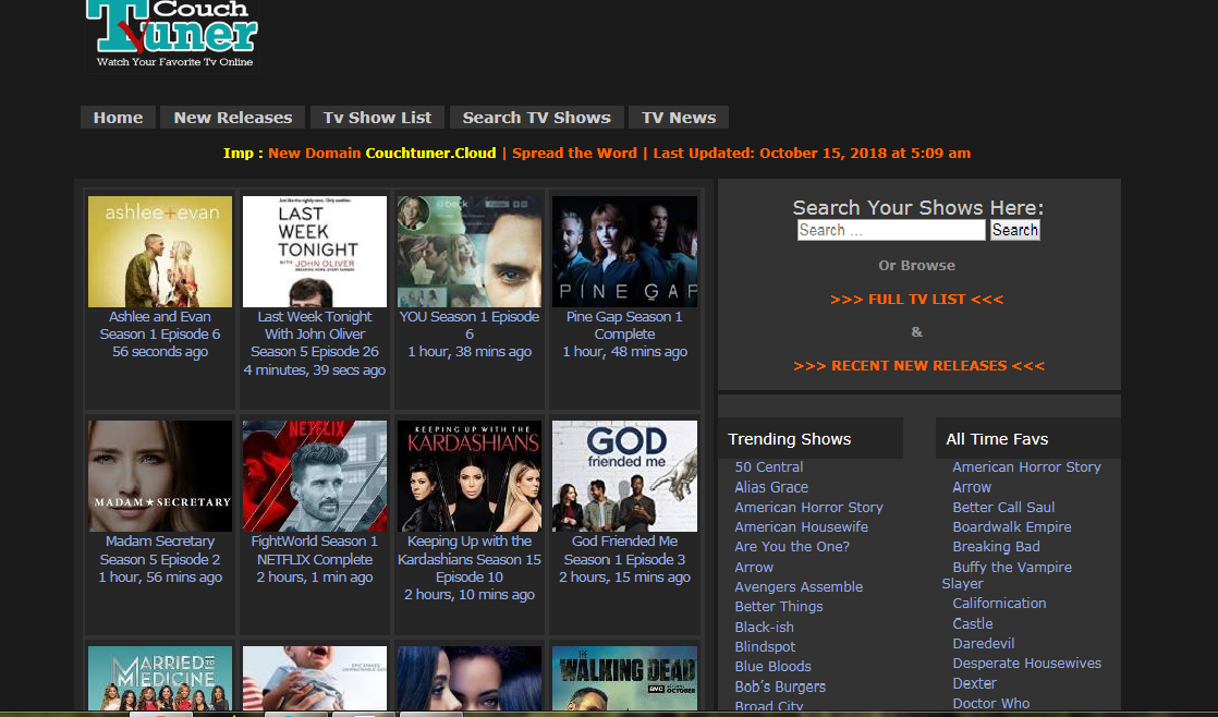 Best Free Movie Streaming Sites like Couchtuner