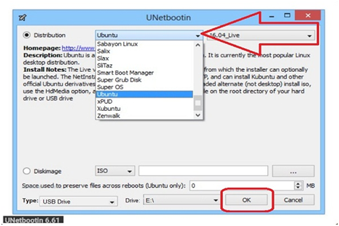 using unetbootin for windows 10