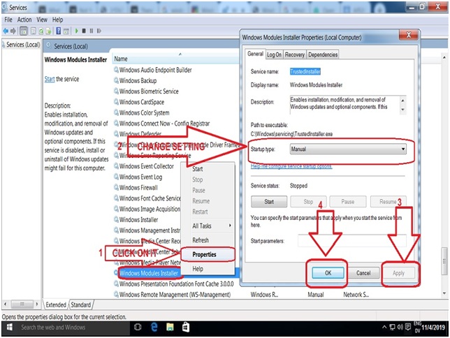 windows modules installer worker