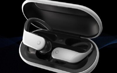 Olive Max adaptive hearing aid and earbuds