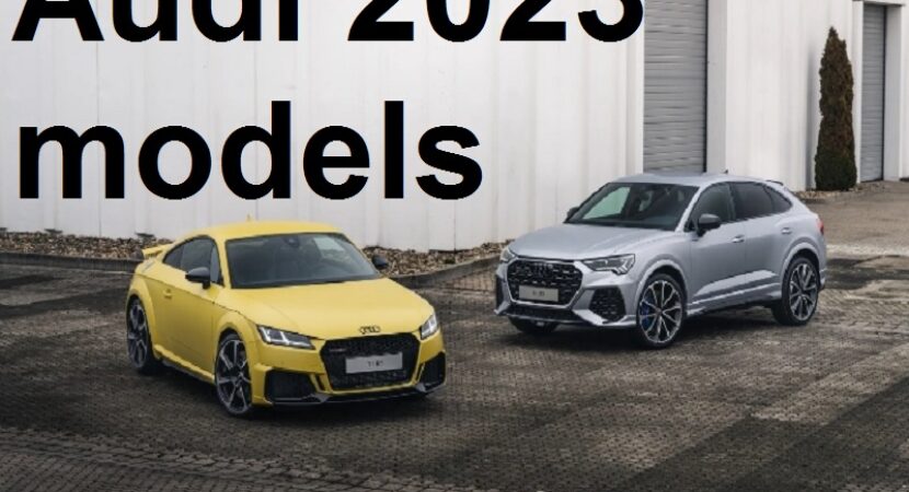Audi 2023 models